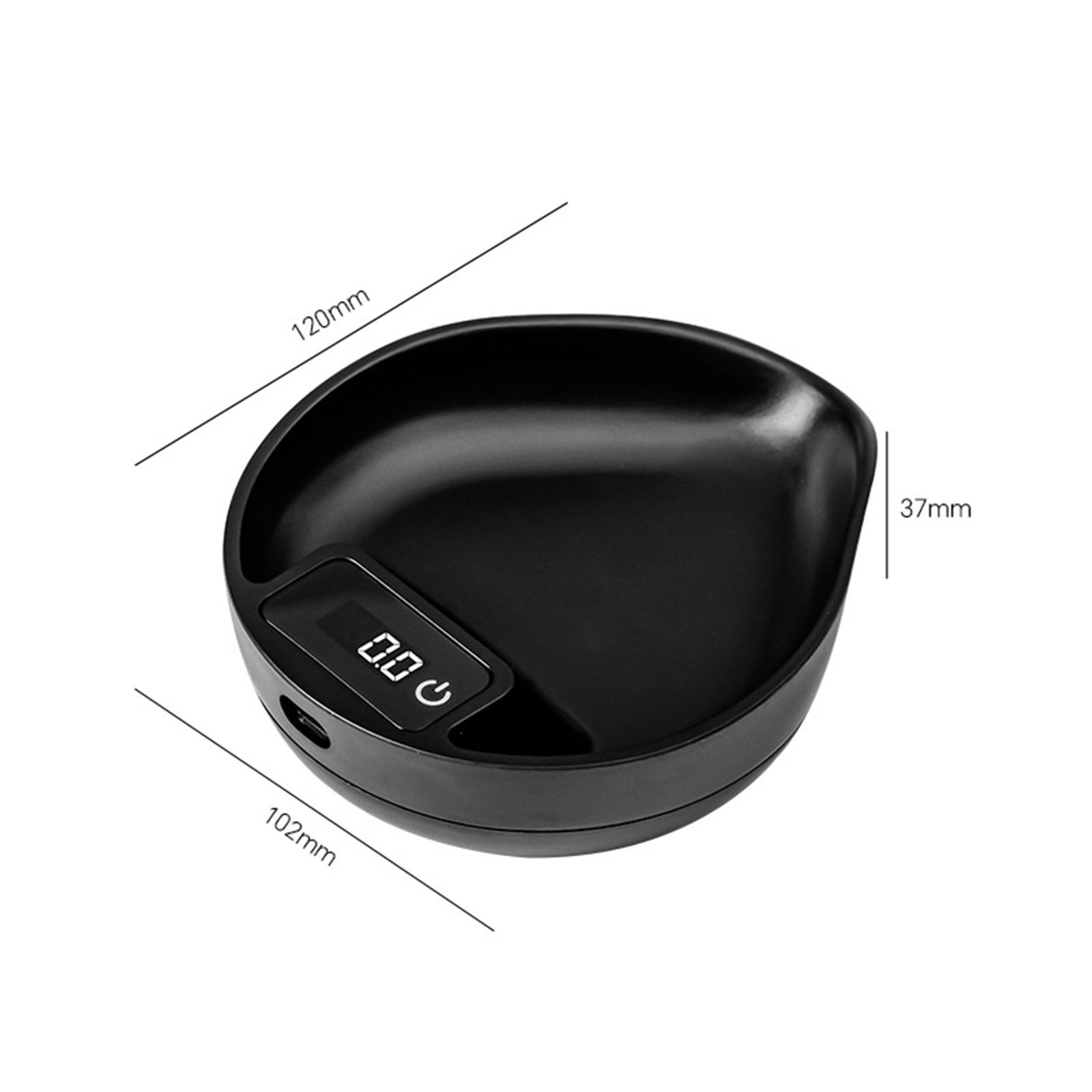 Мини кофейные электронные весы граммовые весы точные кухонные весы black