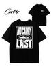 T-shirt in cotone oversize con stampa Corteiz