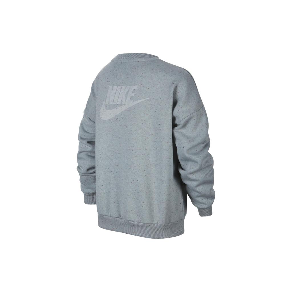 Nike Sportswear Icon Fleece Crew Neck Sweatshirt Kids Tops Fossil-Stone FN7274-041