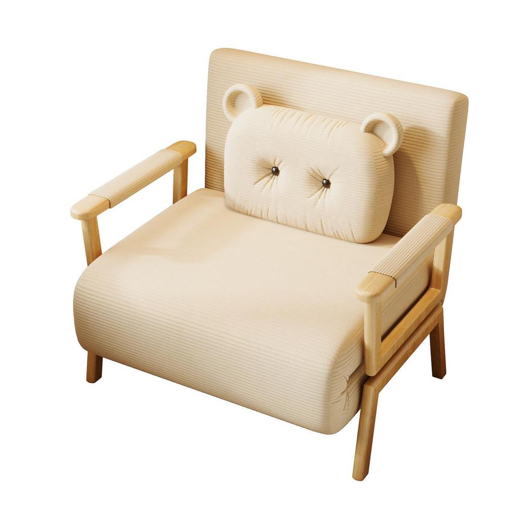 Creative Foldable Sofa Bed - Space-Saving, Thickened, and Comfortable for One Person