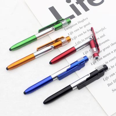4-in-1-Klappkugelschreiber Universal Mini kapazitiver Stift mit Bildschirm für Tablet-Handy