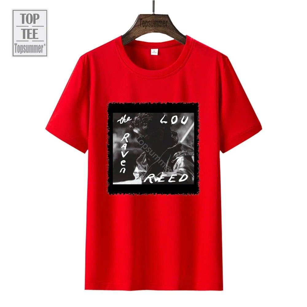Tricou The Raven Album Lou Reed Tour Tricou Pop Trend Bumbac Tricou cupluri Top supradimensionat