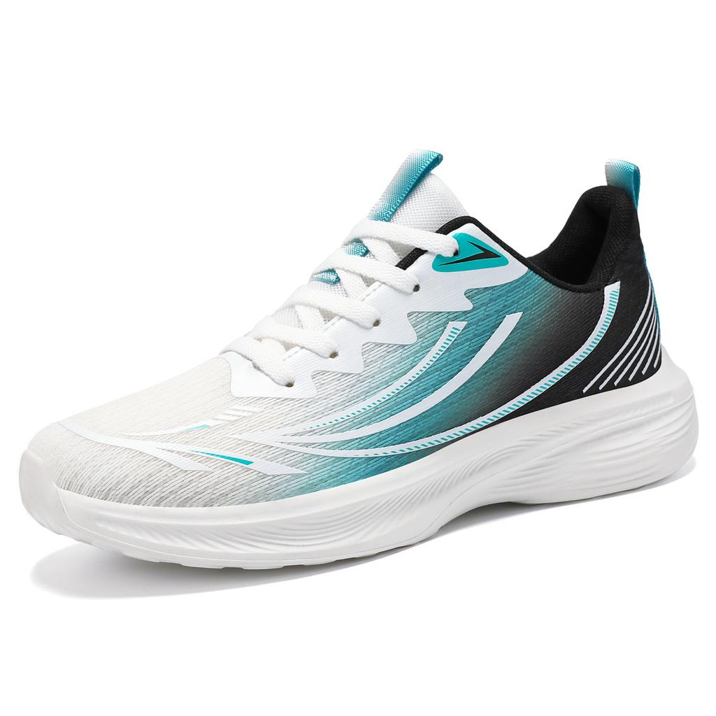 Sneakers men's one-piece hair generation men's shoes spring mesh shoes wholesale polyurethane soft-soled running shoes single shoes