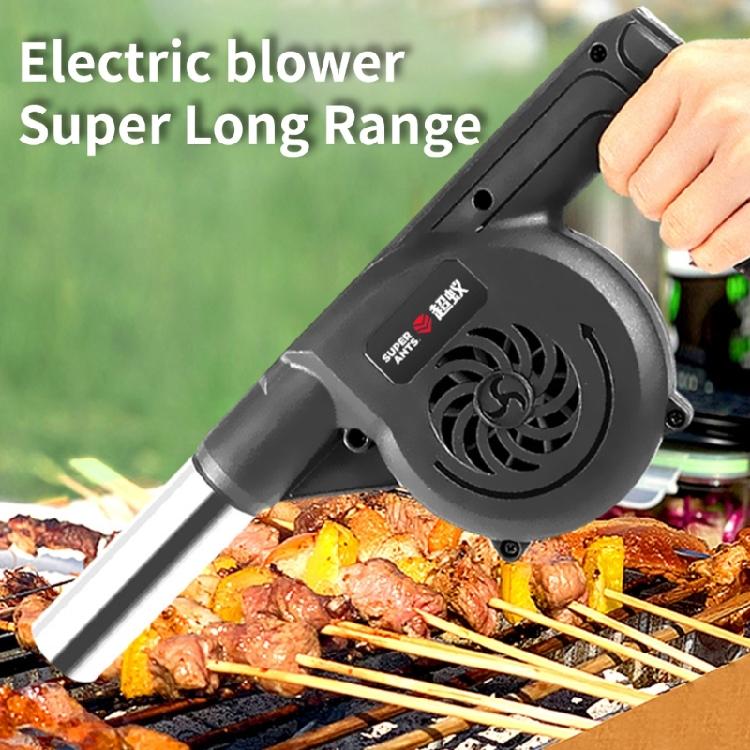 Handheld BBQ Fan Air Blower Large Air Flow Rechargeable BBQ Fan Variable Speed