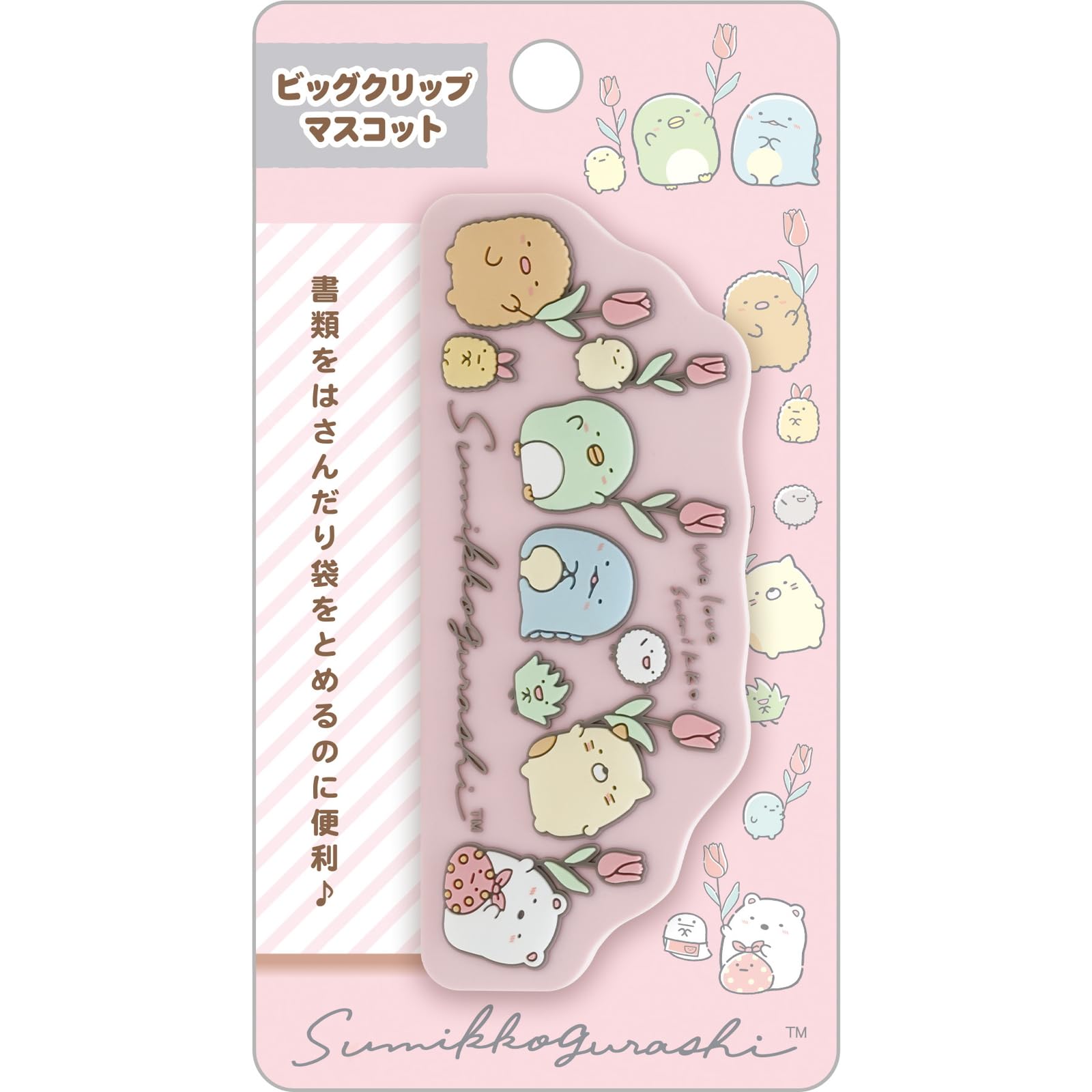 

Sumikkogurashi Big Clip Mascot FT70303 San-X розовый