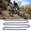 9 Speed Bike Chain 9 Speed Carbon Steel Colorful Sensitive Shifting Heat Treatment Bicycle Chain for Mountain Bike