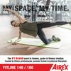 AIREX Fitline 180 Training 10mm FITLINE Podložka Charcoal, Silná, Uhlová, 180, FITLINE180SI,