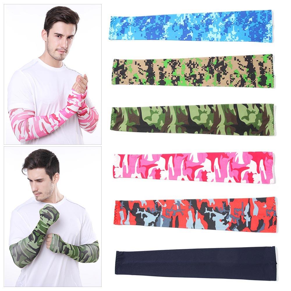 New Running Summer Cooling Basketball Arm Sleeves Arm Cover Sun Protection Outdoor Sport