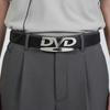Nostalgic Design English Buckle Belt DVD Sense Niche Belt New Women's Belt  Jeans Decoration