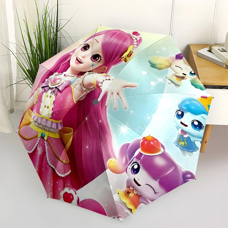 

Fantasy, Characters Automatic Opening and Closing, 8 rib Structure Portable Umbrella, Suitable for Men and Women in All Seasons Perfect Gif
