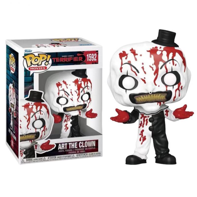 Clown Art Plush Toy from “The Evil Dead III” 4-inch Vinyl Figure Horror Movie Collectible Blind Box 