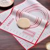 Non-Stick Silicone Baking Mat Pad Baking Sheet Glass Fiber Rolling Dough Mat Cookie Macaron Baking Mat Pastry Tools