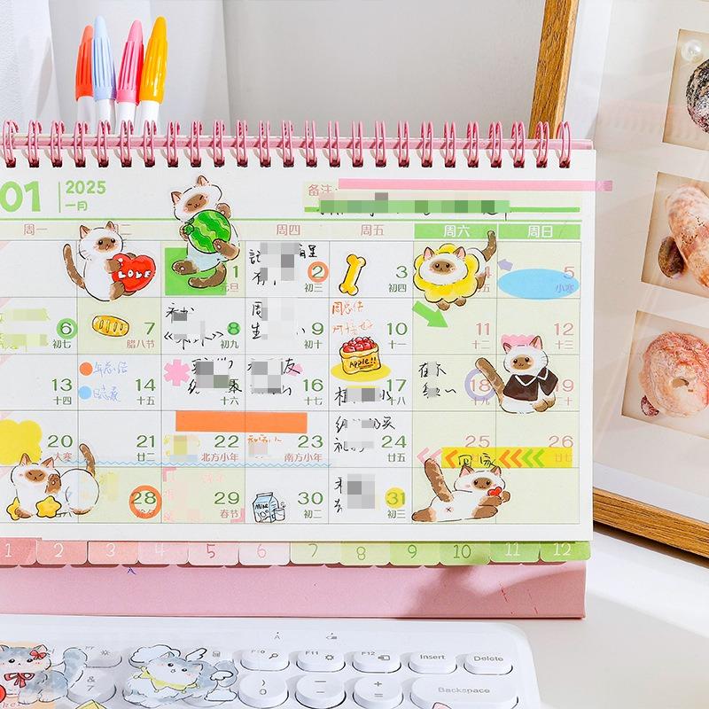 Soft Cute Cat Transparent Waterproof Pet Stickers Diy Hand Account Diary Stickers  Cute Animal Cat Stickers