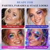 Removable Pans Color Shifting Glitter Lightweight Face Glitter Creative Gift Self Adhesive