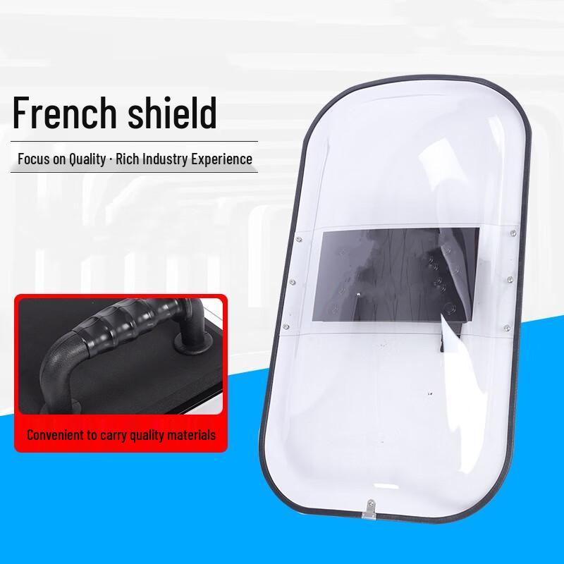 Transparent PC French-style Security Shield