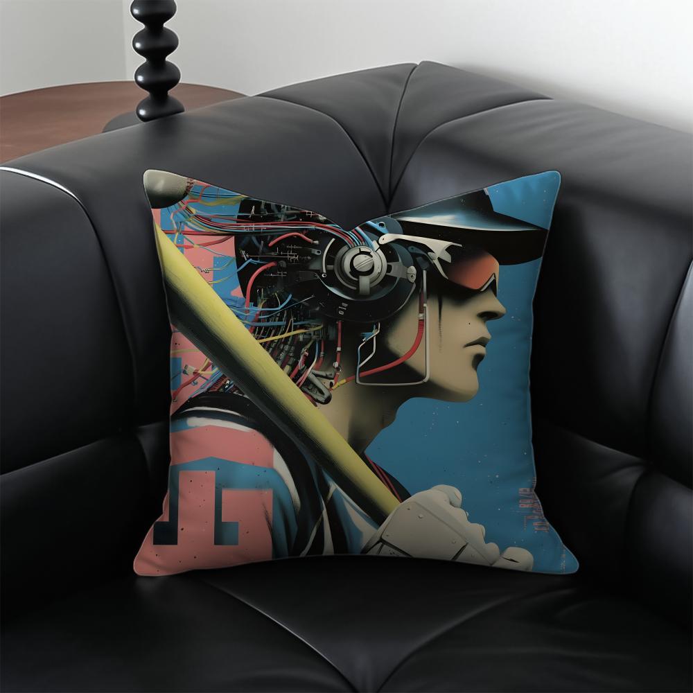 The Prince Of T-Tennis Pillow Classic Anime Cushion Cover Pillow Case Anti-Dustmite Invisible Zipper Silky Plush Cushion