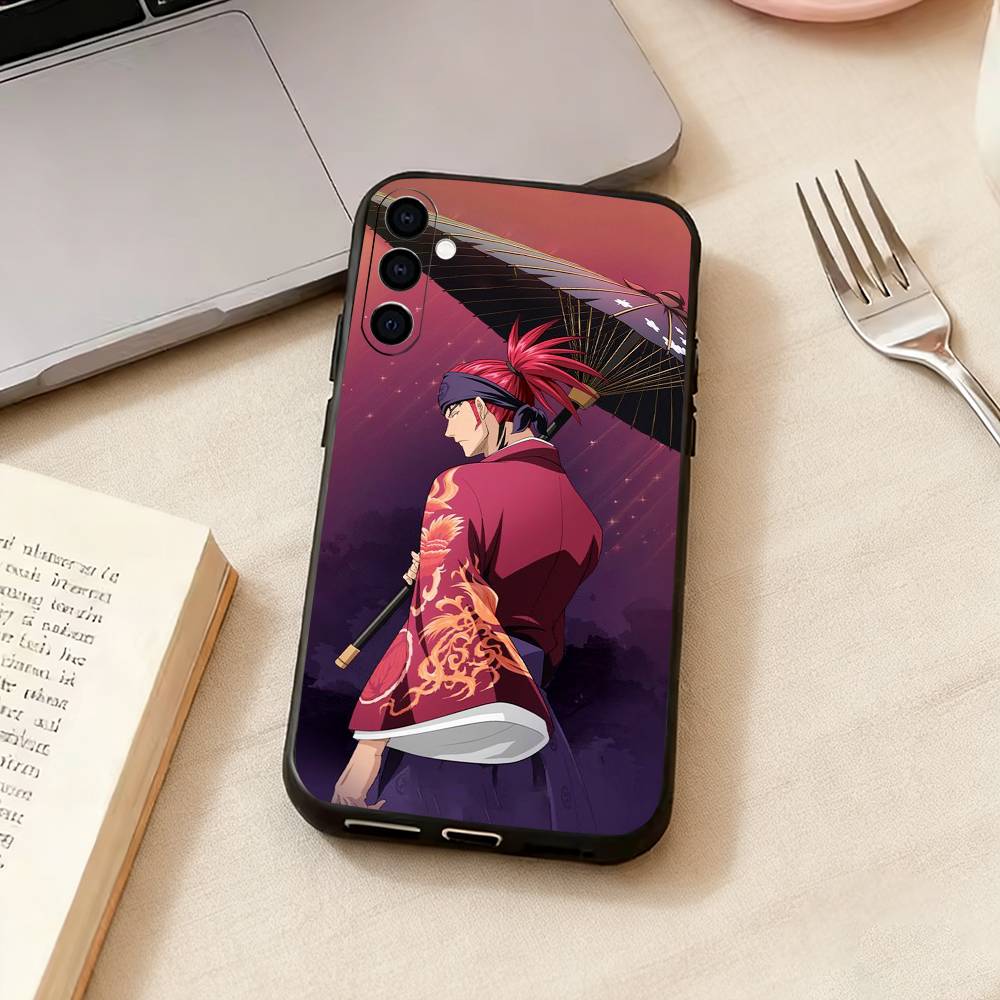 B-Bleachs K-Kurosaki-i Renji Phone Case For Samsung Galaxy A73,A72,A71,A70,A53,A52,A51,Soft Silicone Black Cover Samsung a72