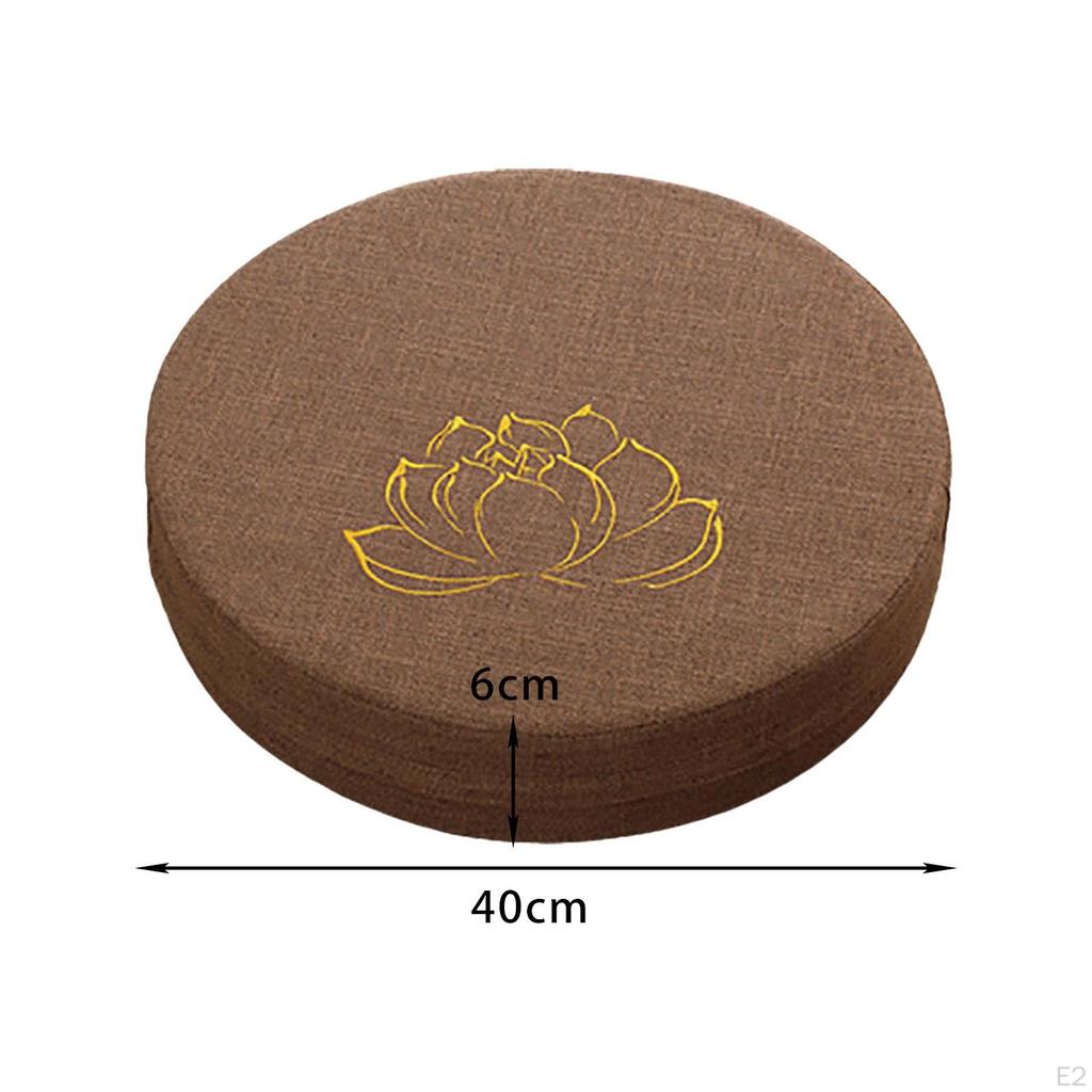 Comfortable Floor Cushion for Meditation and Relaxation - Ideal Home Decor Yoga Practice