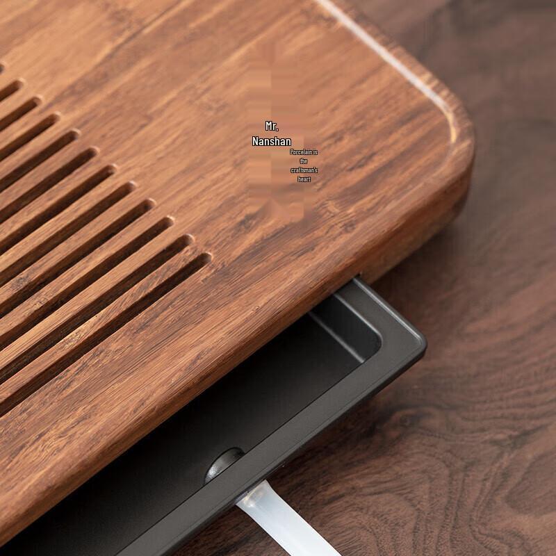 Nanshan Xiansheng Bamboo Tea Tray with Water Storage Drawer