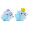2 Peças de Miniaturas de Tubarão Fofas Resina Pequenas Ornamentos de Estilo Curativo Mini Decorações de Animais para Acessórios de Carro Mesa?