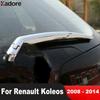 Rear Window Wiper Cover Trim For Renault Koleos 2008-2011 2012 2013 2014 Chrome Car Accessories Tail Windshield Wipers Arm Blade