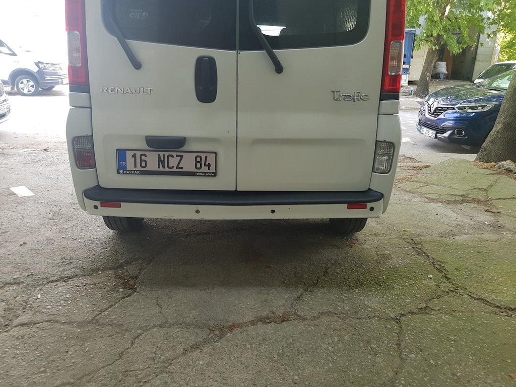 EuroCap Rear Bumper Pad (ABS) for Opel Vivaro 2001-2015