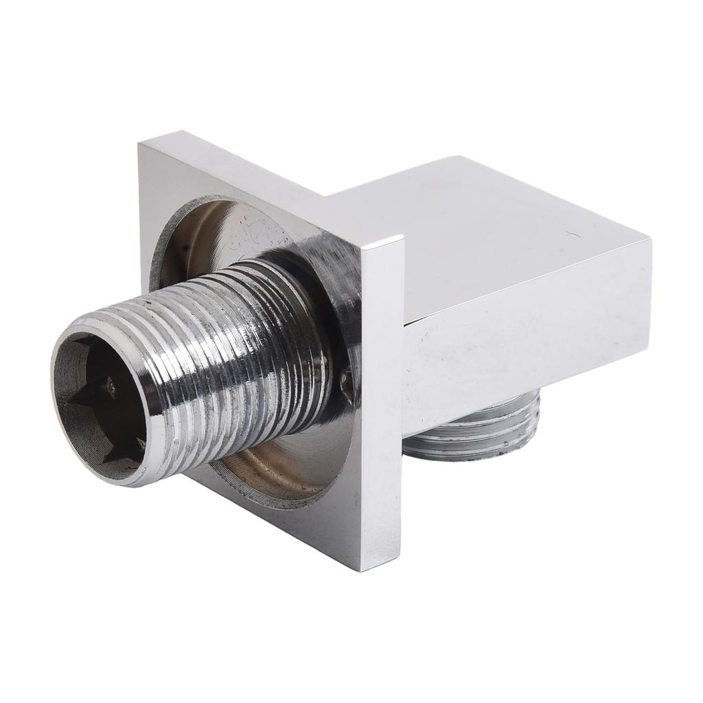 Shower Hose Connector 1 Pc Accessories Brass Easy Installation Electroplated Silver For Hand-held Shower Nozzles