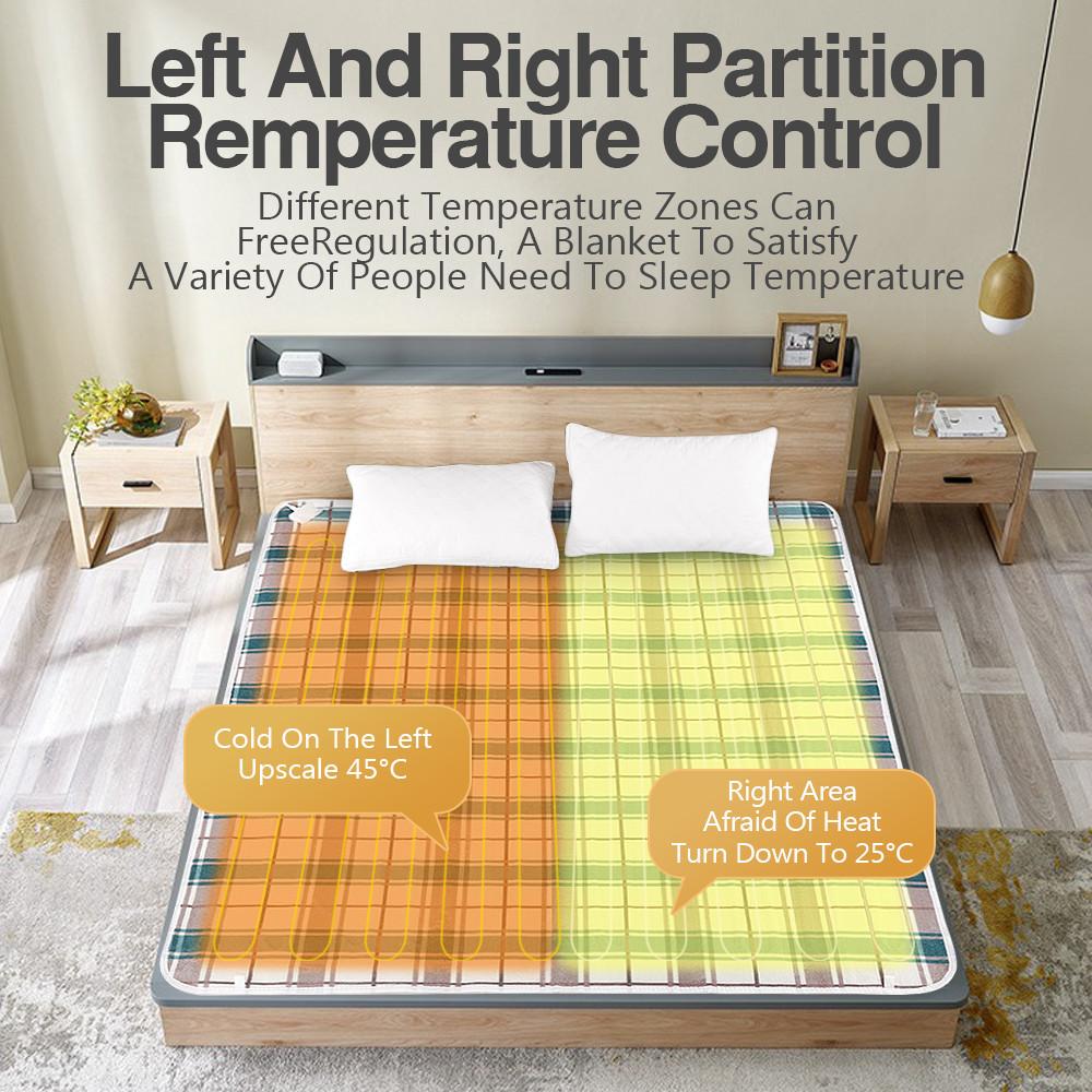 Thicker Electric Blanket Heater Double Body Warmer Heated Blanket Thermostat Household Electric Heating Blanket 220V