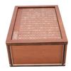 2000 Euro Savings Challenge Box Wooden Cash Saver Money Box Piggy Bank for Kids Adults