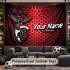 Benfica FC Personalized Tapestry Support Custom Name, Wall Art Home Decoration