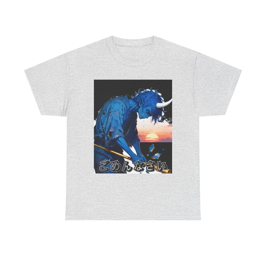 Vintage Japanese Style T-Shirt - Momotaro - Public Domain Motif