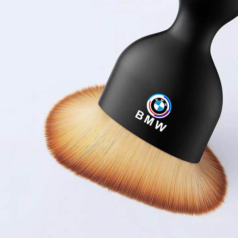 BTOA8 New Car Wash Towel Car Cleaning Drying Cloth With Duster Clean Brush Tool For BMW 50th Anniversary M1 M2 M3 X1 X3 X5 X7 F32 E60