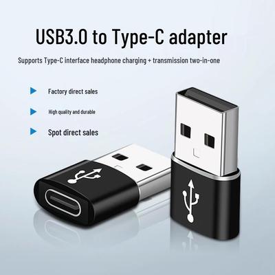 Adaptador USB 3.0: Fêmea Tipo-C para Macho USB para Pen Drives