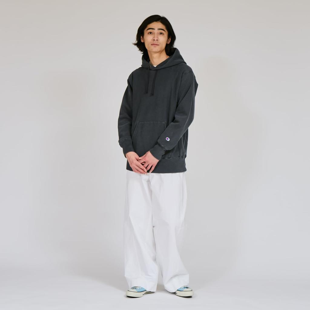 REVERSE WEAVE(R) Hooded Sweatshirt, Long Sleeve, 11.5oz Cotton, USA, One-Point Logo Embroidery, C3-C118-055-M-25FW