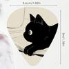 Customizable Cute Black Cat Guitar Pick with ERP System Integration