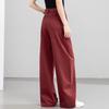 Fanzhen Women's High-Waist Wide-Leg Casual Jeans