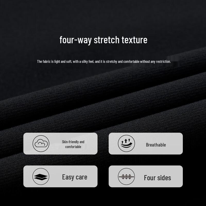 Baoxiniao Men's Business Casual Four-Way Stretch Trousers