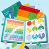 Magnetic Fraction Demonstration Book, Magnetic Fraction Tiles, Fractions Manipulatives, Score Disk Demonstrator