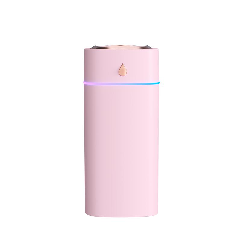600ml Capacity Humidifier for Home Dormitory Office Bedroom USB Triple Misting N58D