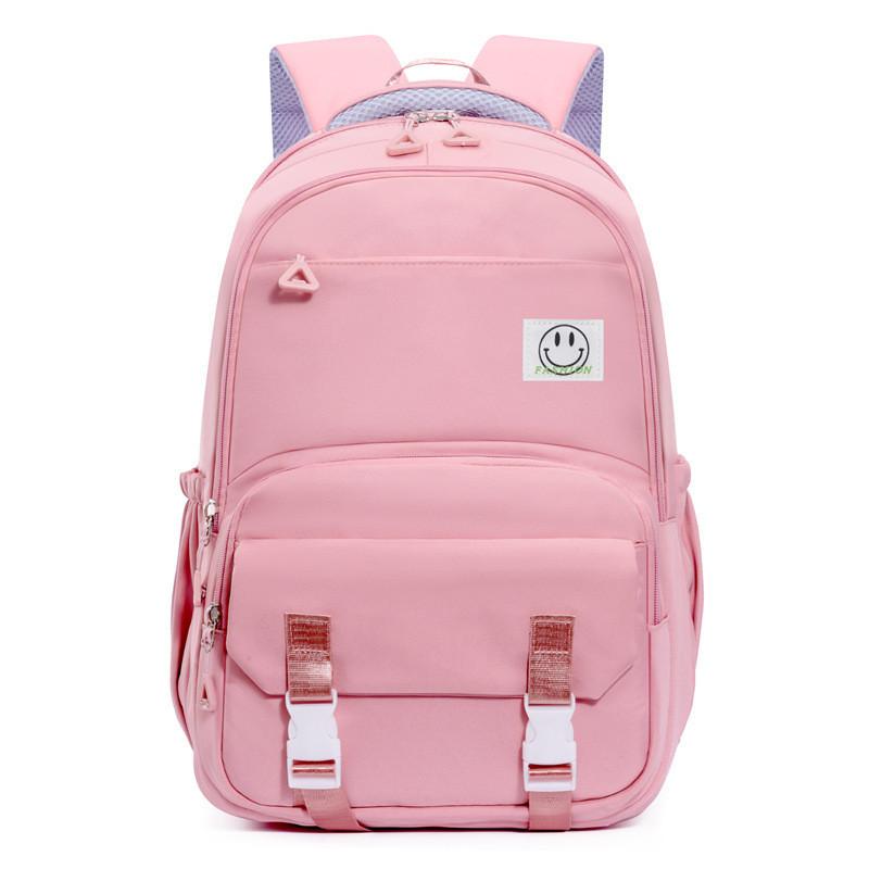 

Модный и вместительный рюкзак для женщин, старшеклассниц и студенток колледжей со стильным дизайном розовый