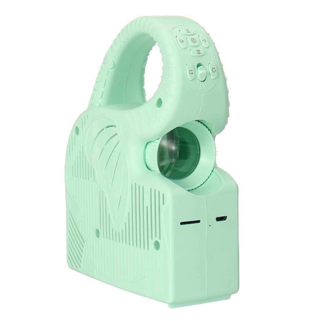 Handheld Rechargeable Kids Mini Projector Elephant Projector Early Childhood Educational Toy Machine Home Media Player Child