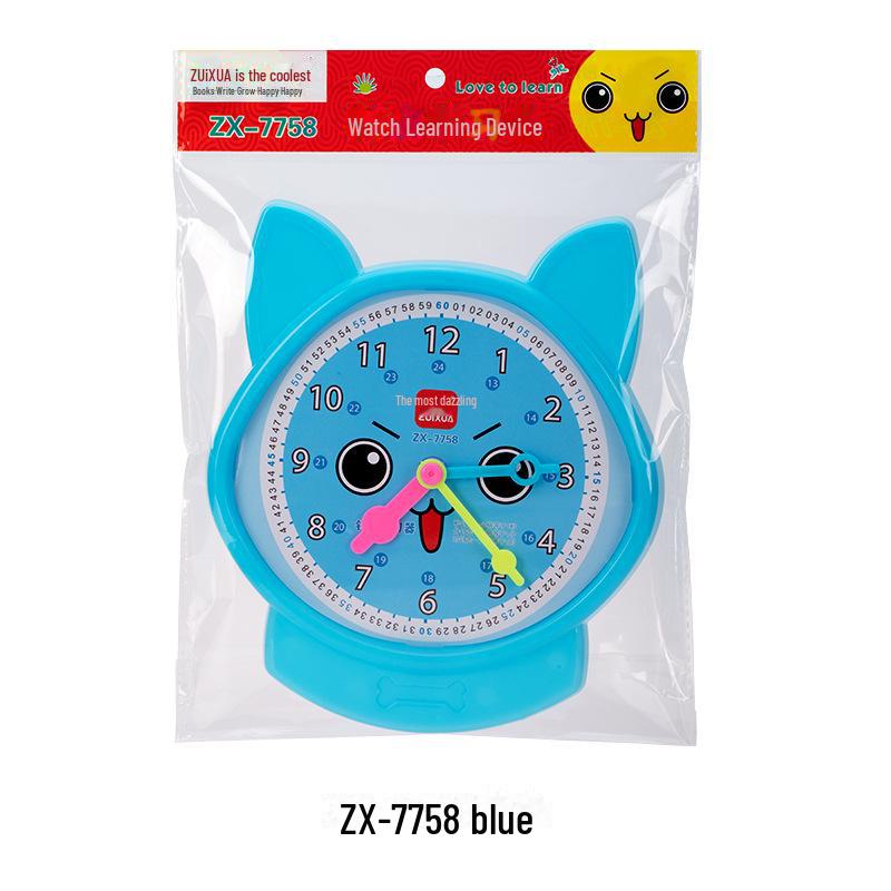 Children's Cognitive Time Learning Clock - Educational Puzzle & Teaching Aid for Students