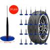 TP-103D Combination Repair Unit, Tire Repair Patch Plug 1/4" X 1 3/4" Dipped Stem 24 Pcs