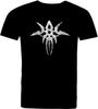 Gary Numan Silver Exile Logo Black Cotton T Shirt Black