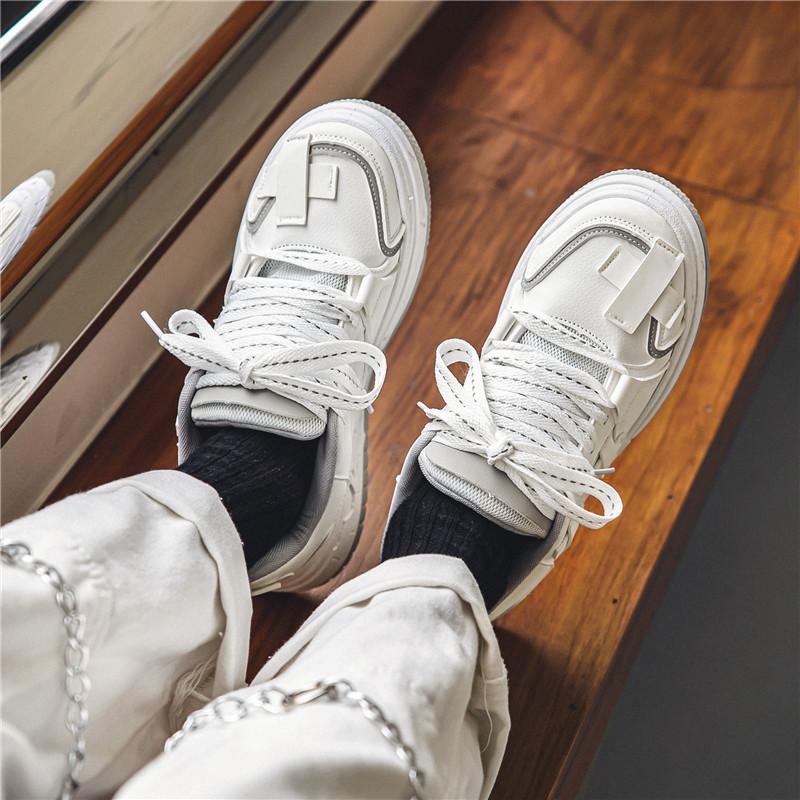 Белая повседневная мужская обувь — фото 13