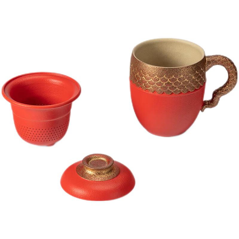 

Wanqiantang Dragon Year Ceramic Master Tea Cup