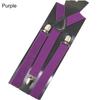 Bretelle elastiche unisex a forma di Y Bretelle a clip regolabili da donna