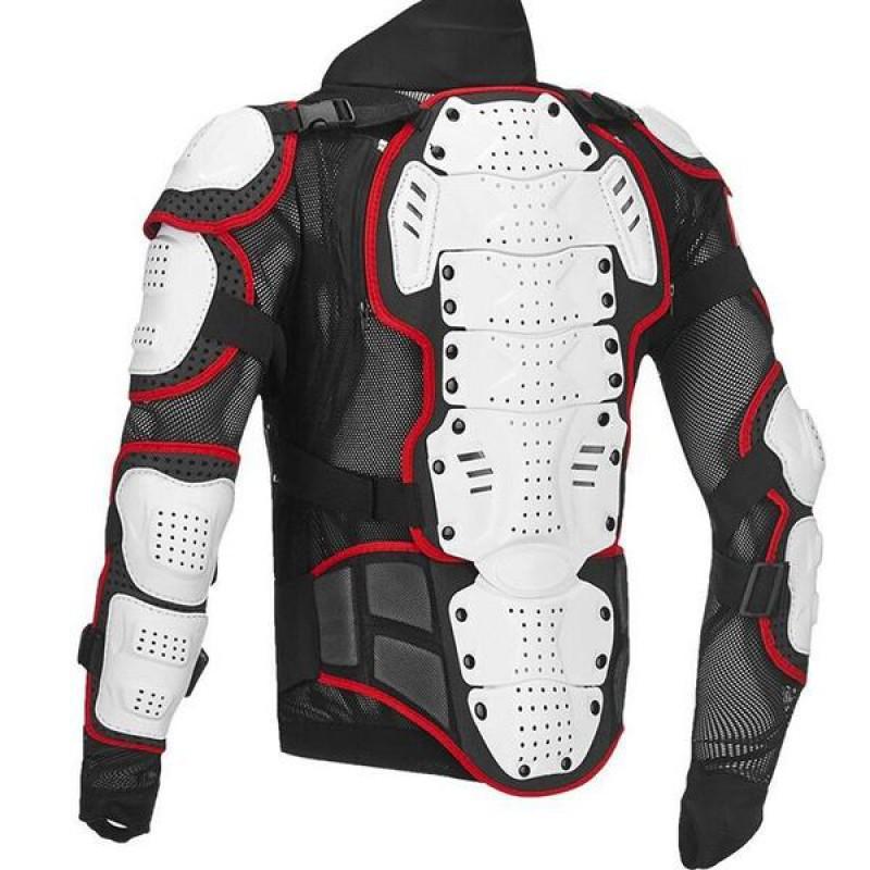 Giacca Paraschiena per Moto da Corsa per Adulti Armatura Protettiva Traspirante Giubbotto di Sicurezza per la Guida Leggero Resistente agli Impatti