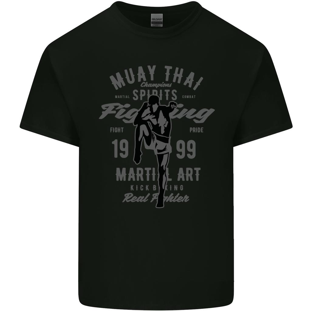Muay Thai Fighting Mma Martial Arts Gym Unisexs Light Cotton Tshirt