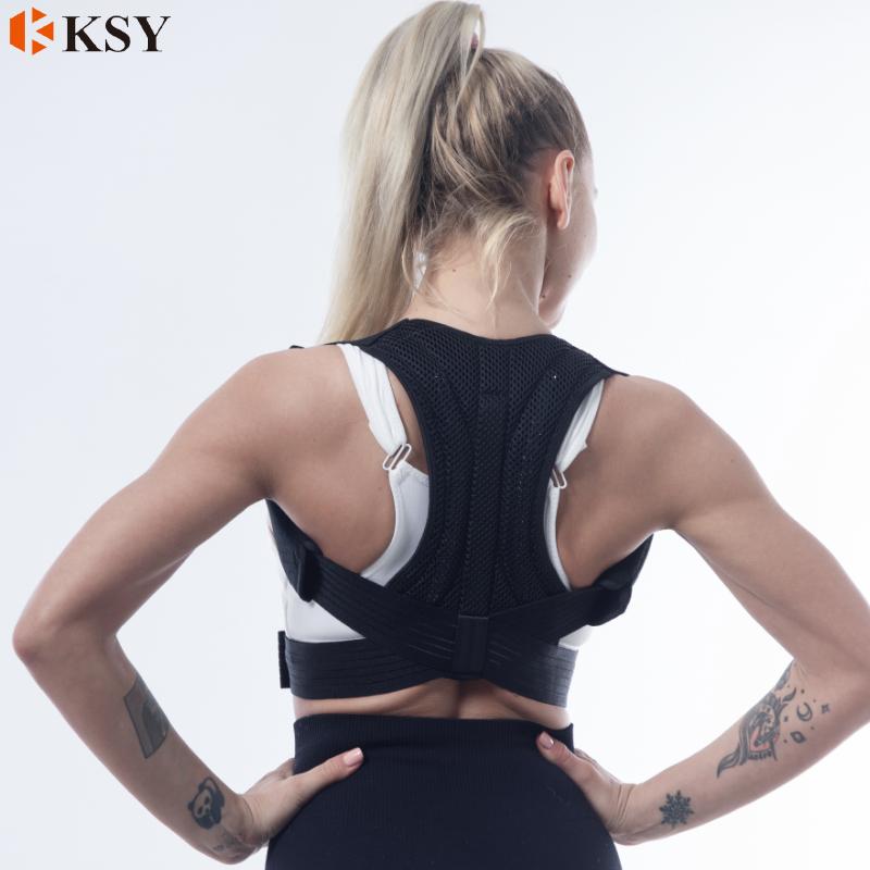 Adjustable Posture Shoulder Corrector Support Black China Lumbar Support Back Posture Corrector Shoulder Brace Posture Xs